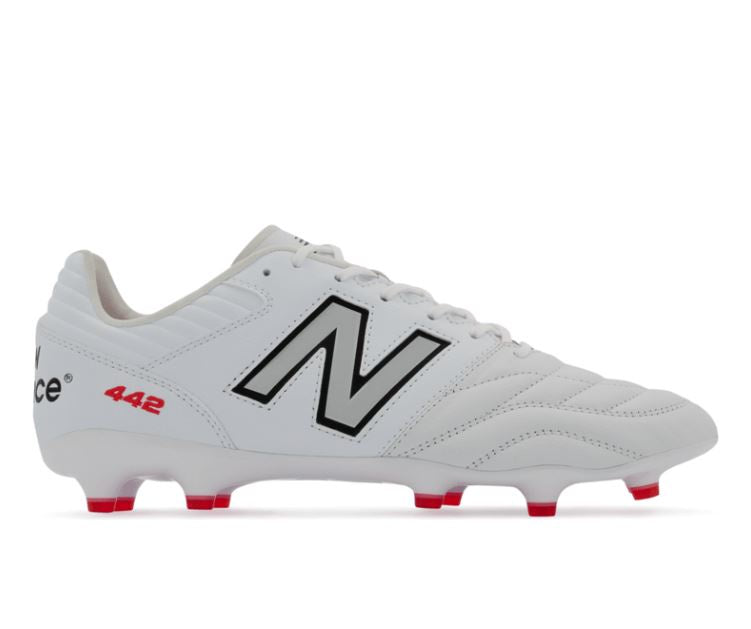 New Balance 442 V2 Pro FG Boots WHITE Soccer United NZ