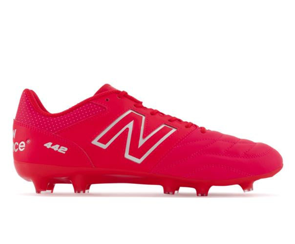 New Balance 442 V2 Team FG Boots RED. Soccer United NZ