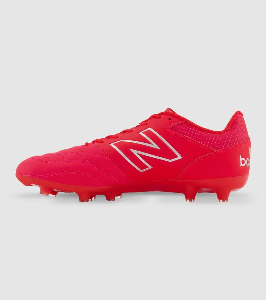 New Balance 442 Academy Junior Football Boots RED WHITE Soccer United NZ