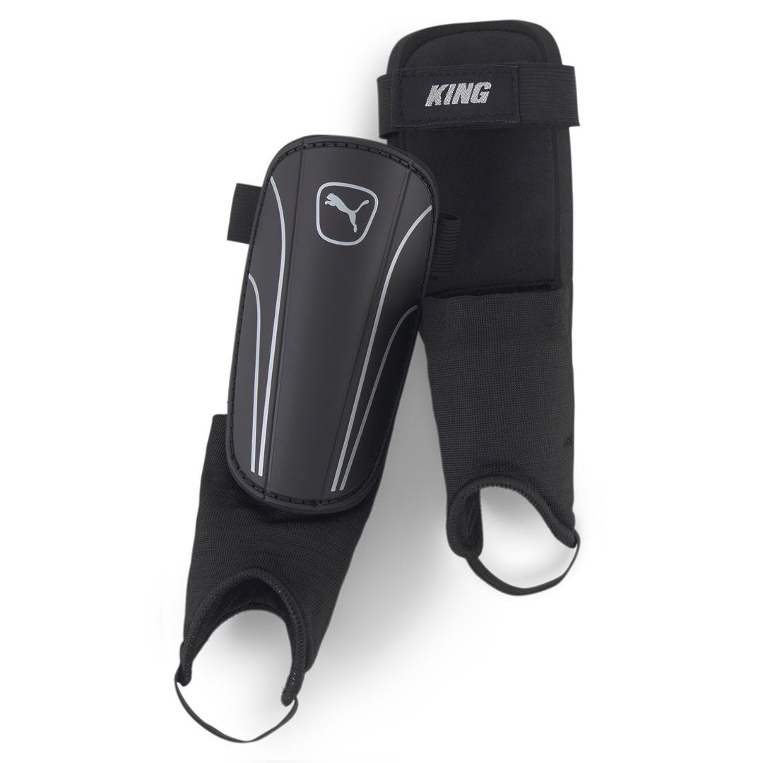 Puma Shin & Ankle Guard - King  - BLACK/SILVER