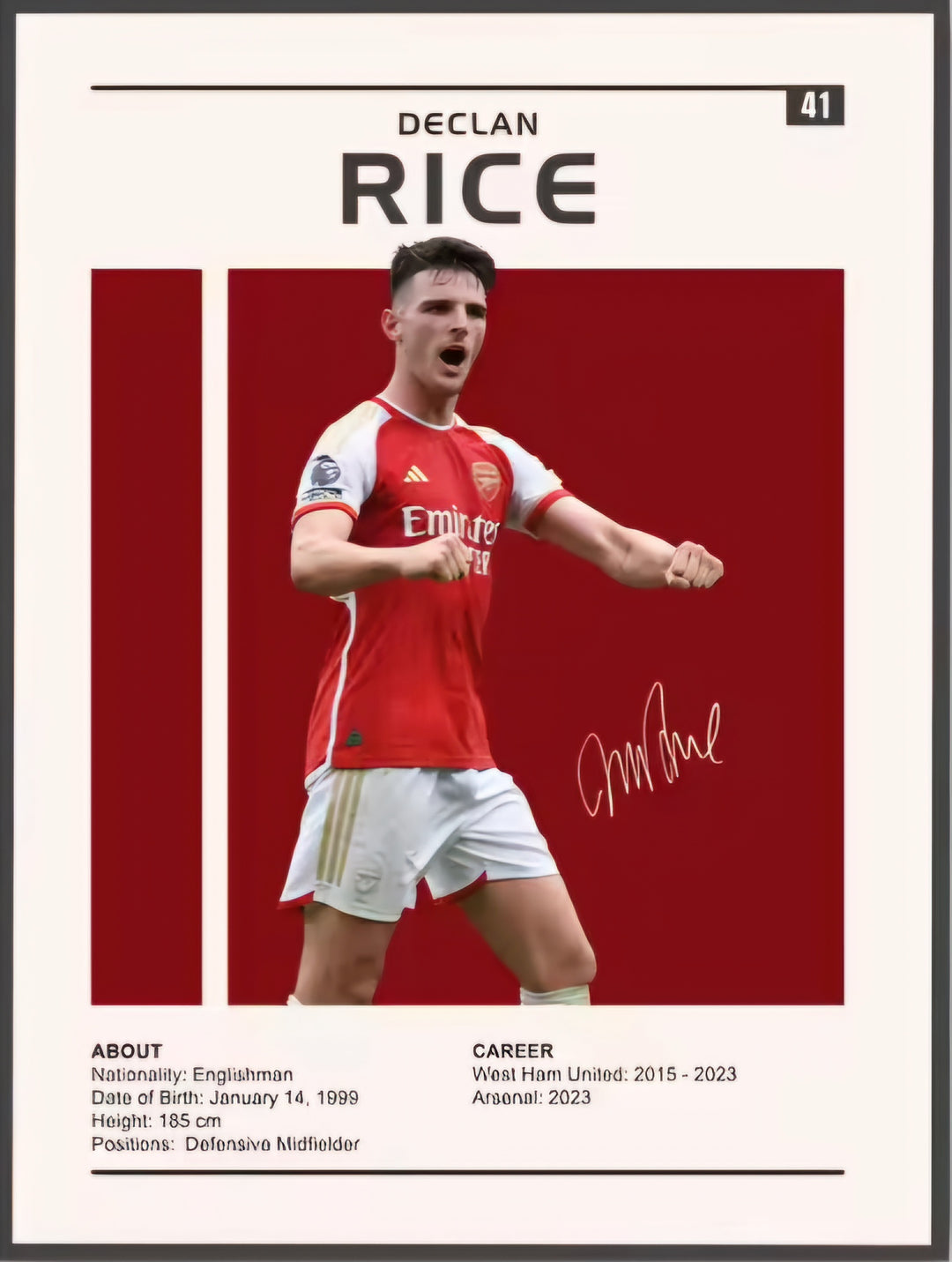 Rice Canvas Poster 30cm x 45cm