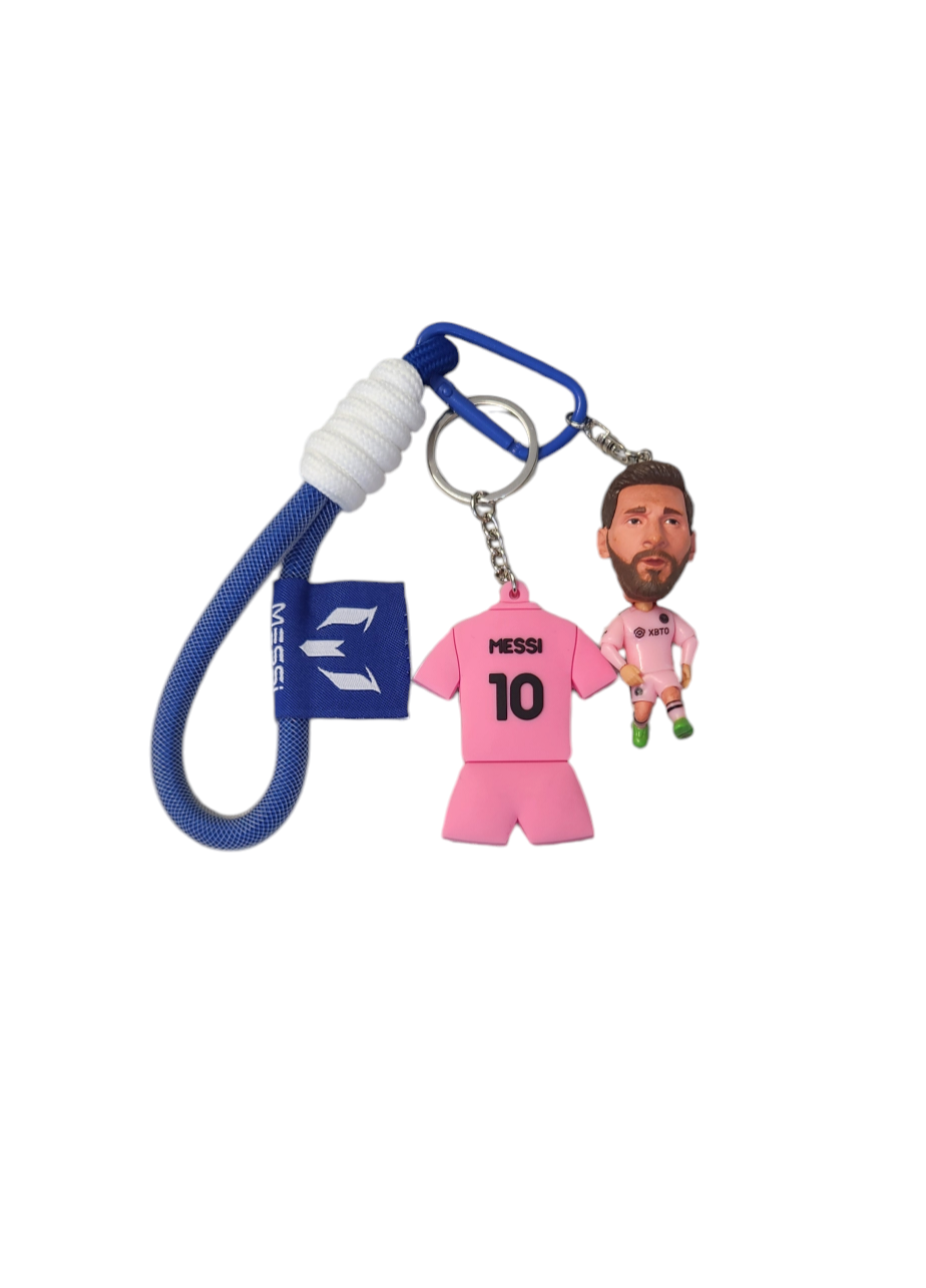 Messi Miami Figure Keychain