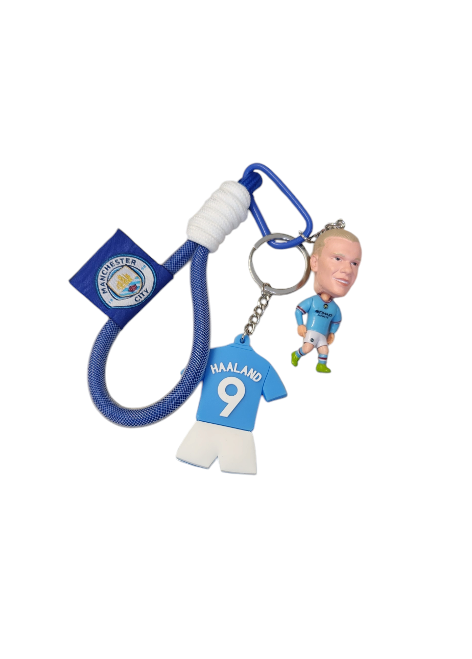 Haaland Manchester city Figure Keychain