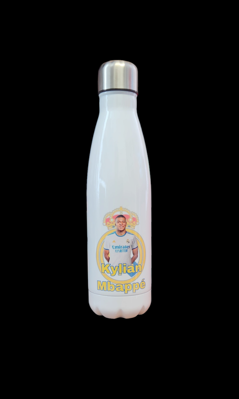 Mbappe Real Madrid Waterbottle