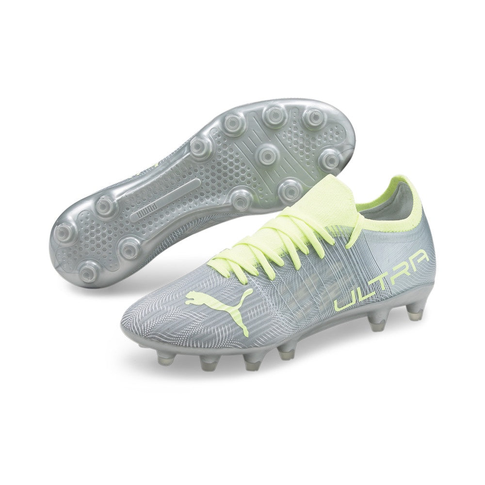 Puma Ultra 3.4 FG Women's Boots - DIAMOND SILVER/FIZZY LIGHT