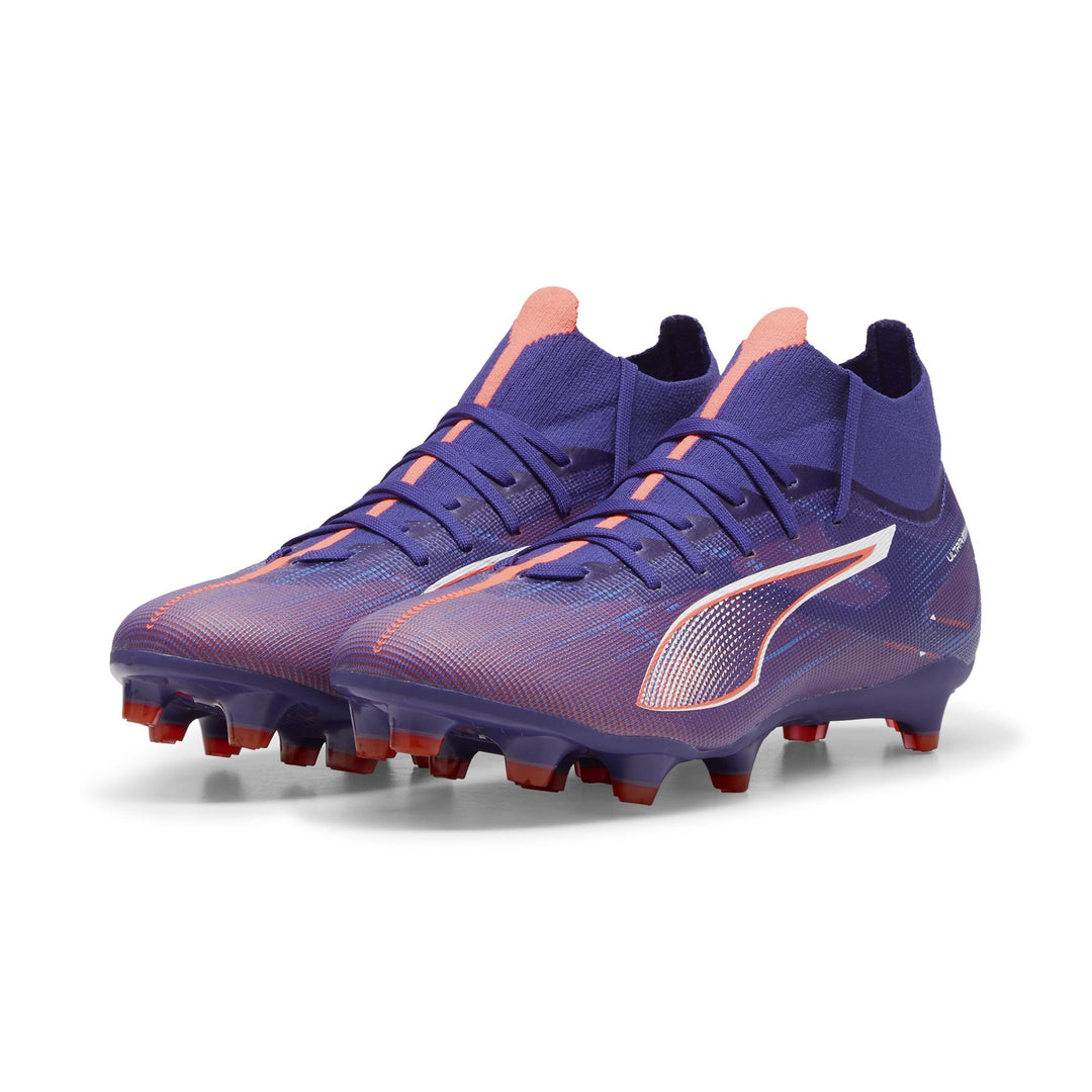 Puma Ultra 5 Match + FG/AG Women's Boots - LAPIS LAZULI/PUMA WHITE