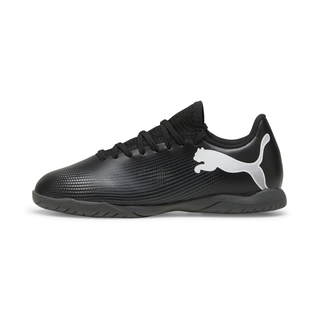 Puma Futsal Junior - Future 7 Play  - PUMA BLACK/PUMA WHITE