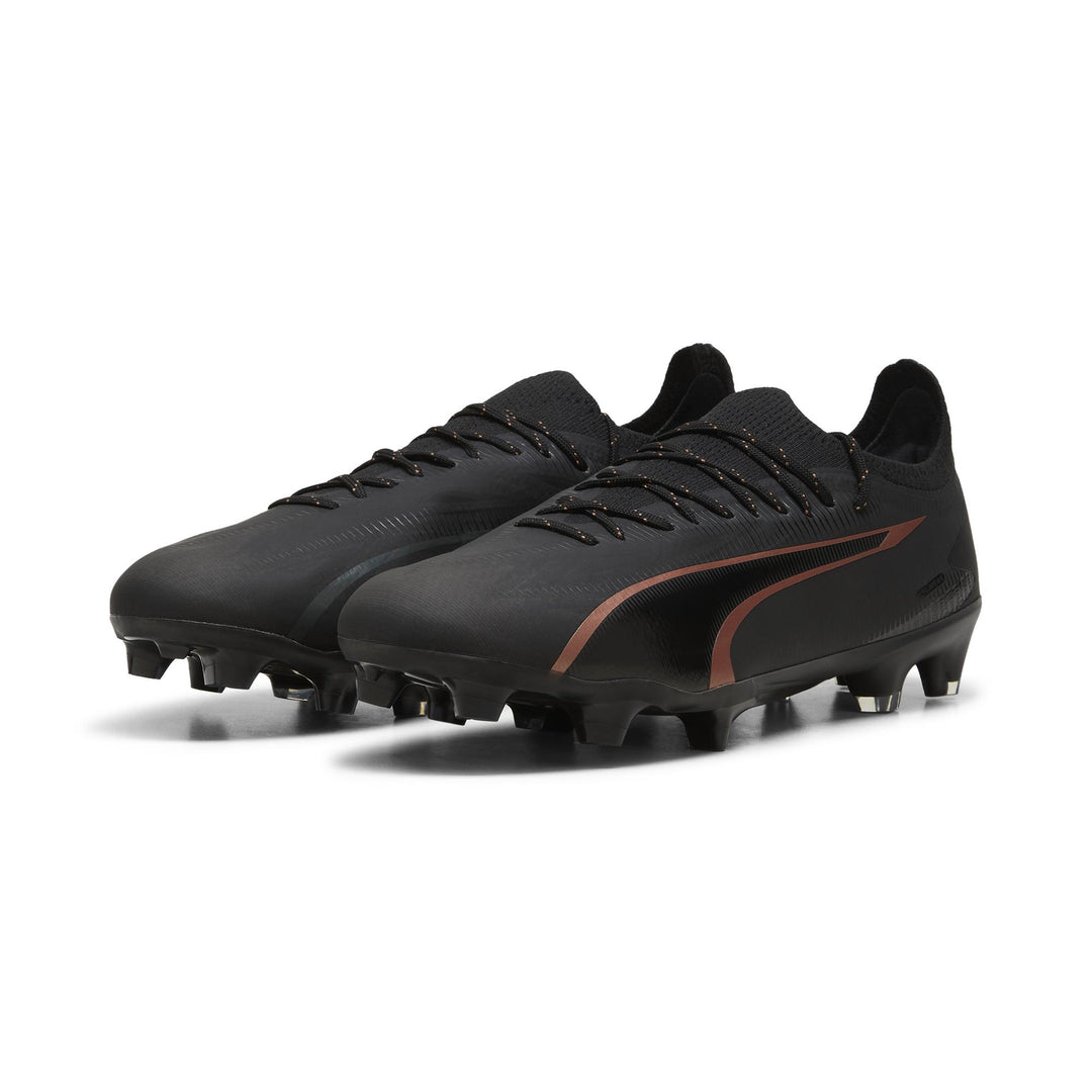 Puma Ultra Ultimate FG/AG Boots - PUMA BLACK/COPPER ROSE