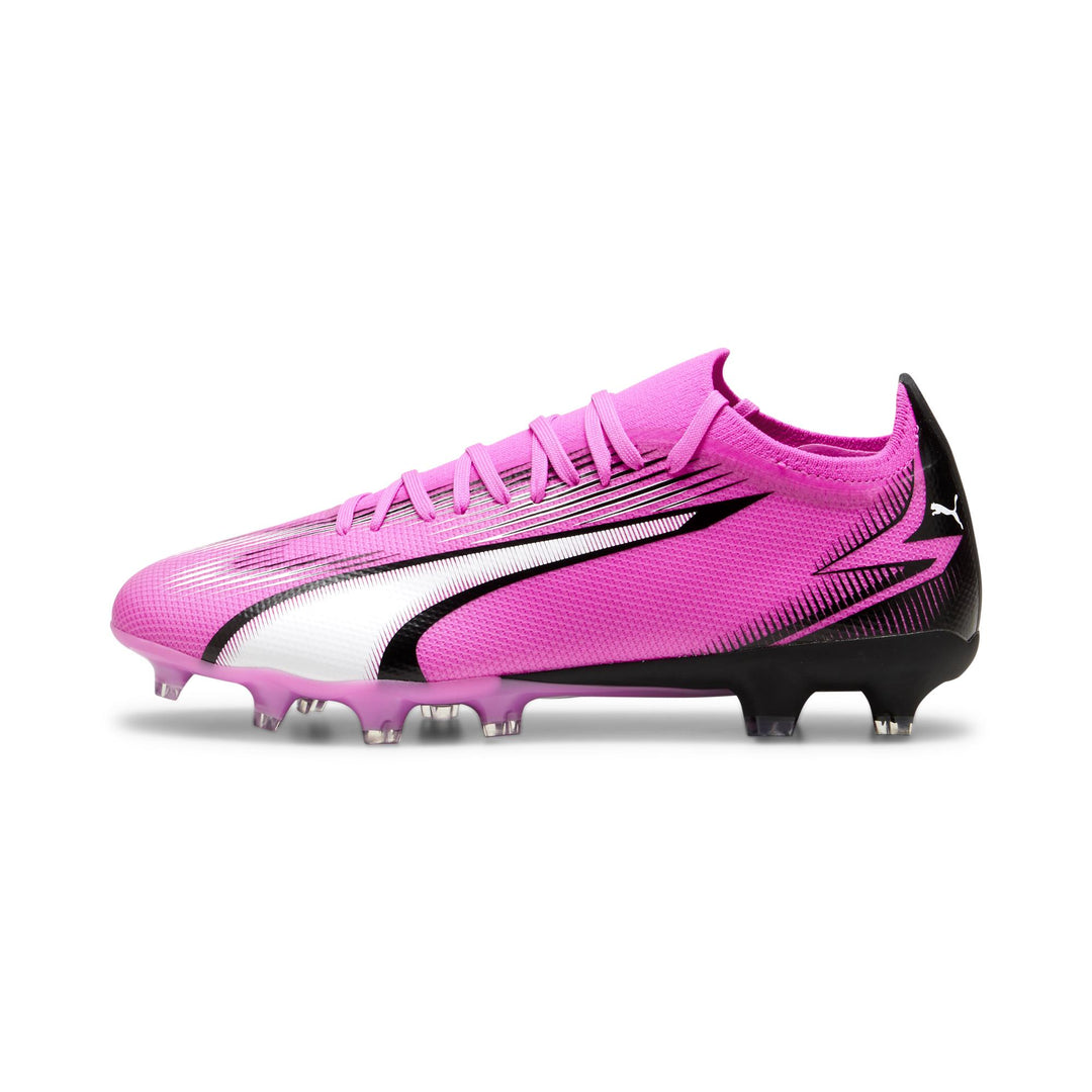 Puma Ultra Match FG/AG Boots - POISON PINK/PUMA WHITE/PUMA BLACK