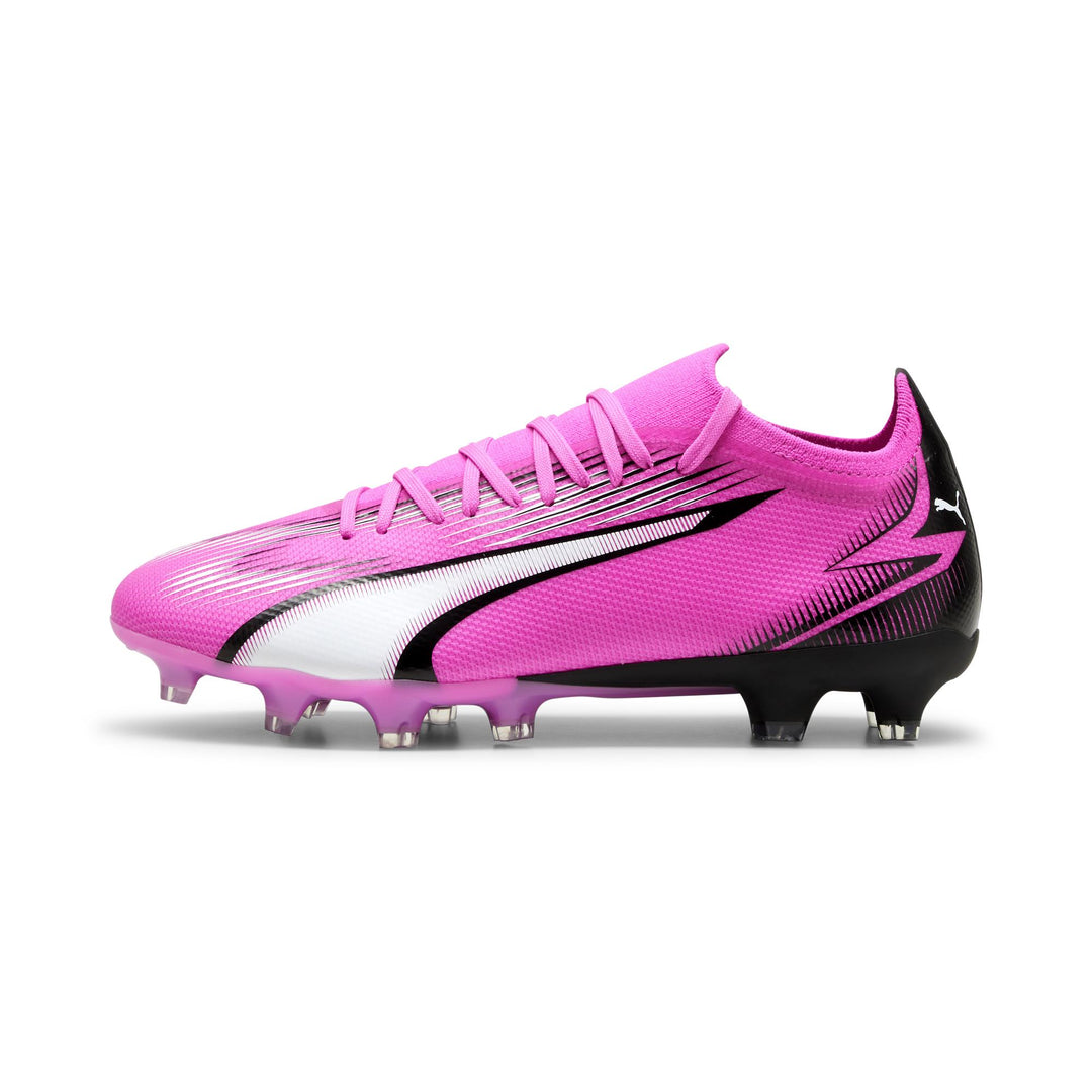 Puma Ultra Match FG/AG Women's Boots - POISON PINK/PUMA WHITE/PUMA BLACK