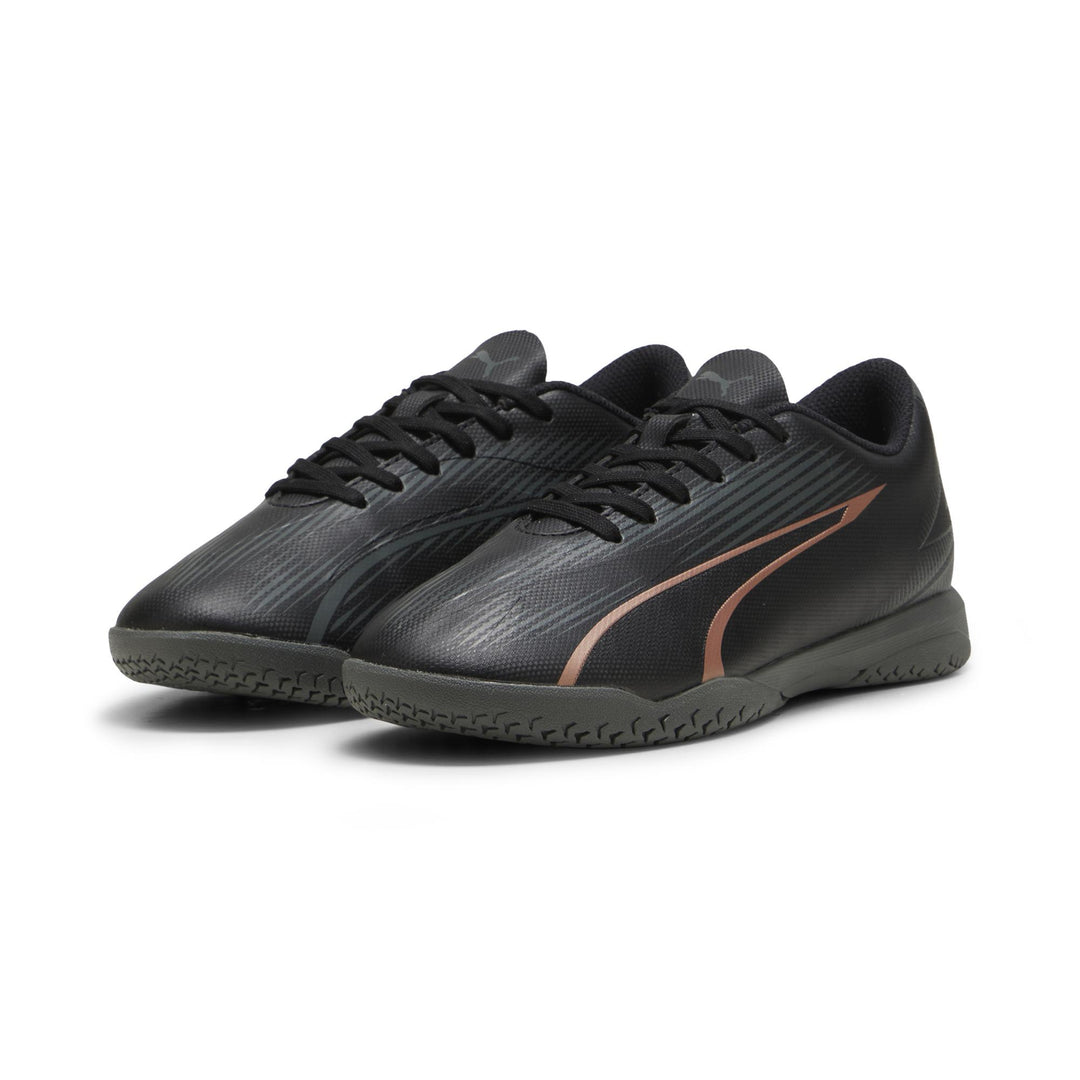 Puma Futsal Junior - Ultra Play IT - PUMA BLACK/COPPER ROSE