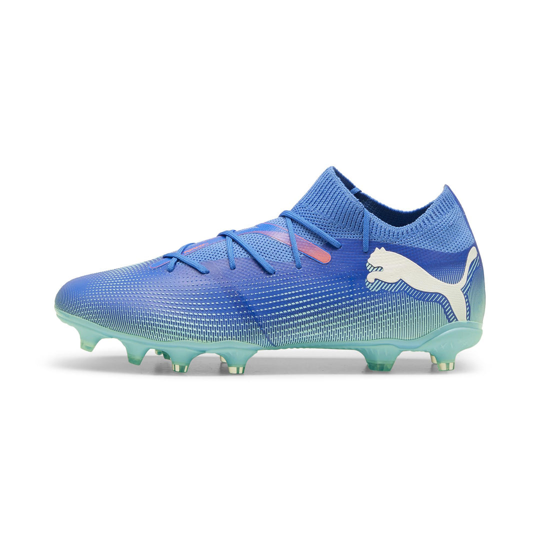 Puma Future 7 Match FG/AG Boots - BLUEMAZING/PUMA WHITE/ELECTRIC PEPPERMINT