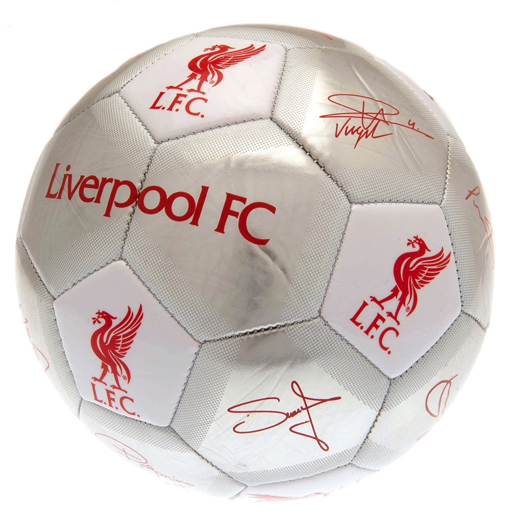 Liverpool FC Football Signature - SILVER