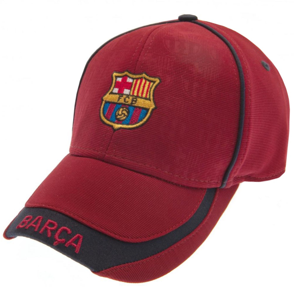 FC Barcelona Debossed Cap - RED