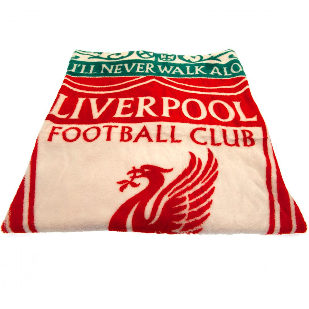 Liverpool FC Sherpa Fleece Blanket