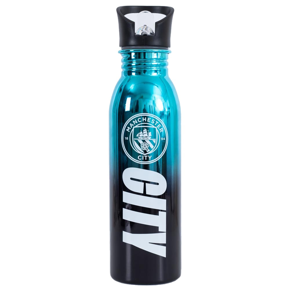 Manchester City FC UV Metallic Drink Bottle