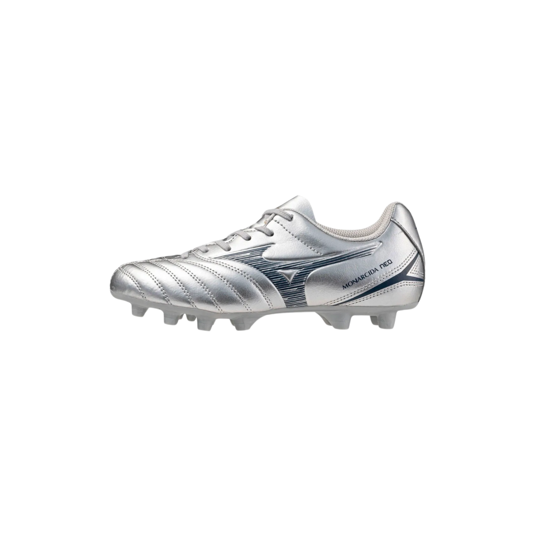 Mizuno Monarcida Neo lll Select Jr FG - Galaxy Silver