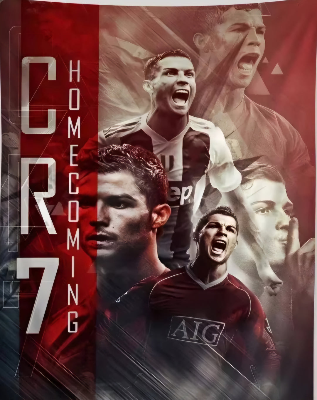 CR7 Homecoming Fabric Poster 60cm x 90cm