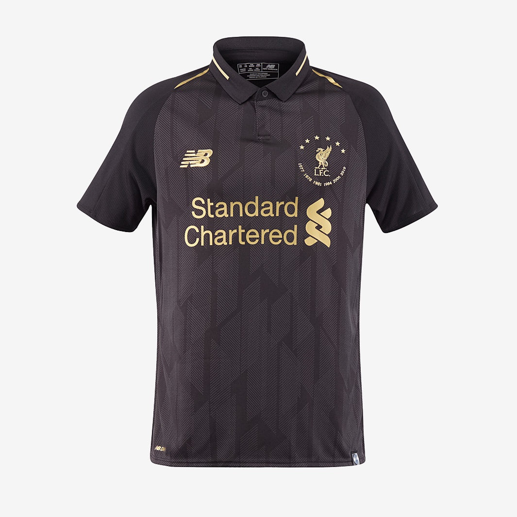 Liverpool FC 18/19 Youth Signature Shirt - BLACK/GOLD