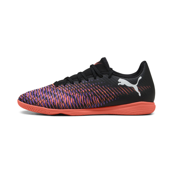 Puma Future 8 Play IT Jr - BLACK/WHITE/GLOWING RED