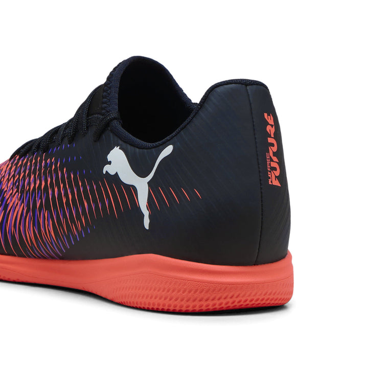 Puma Future 8 Play IT Jr - BLACK/WHITE/GLOWING RED