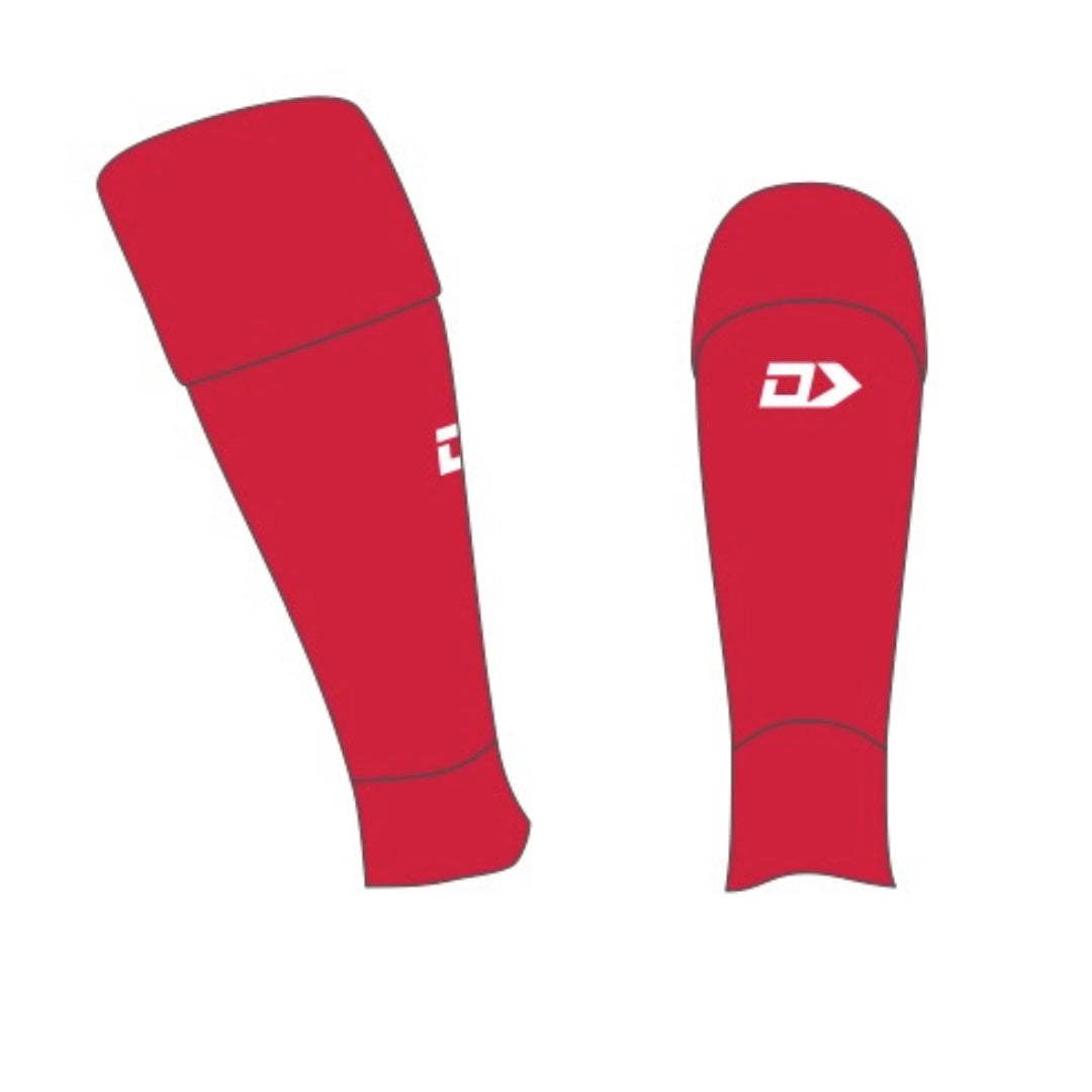 Melville Red Cut Sock