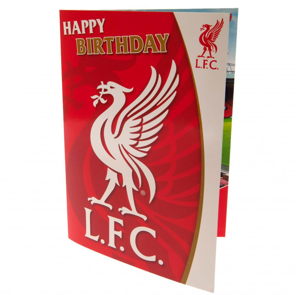 Liverpool FC Musical Birthday Card