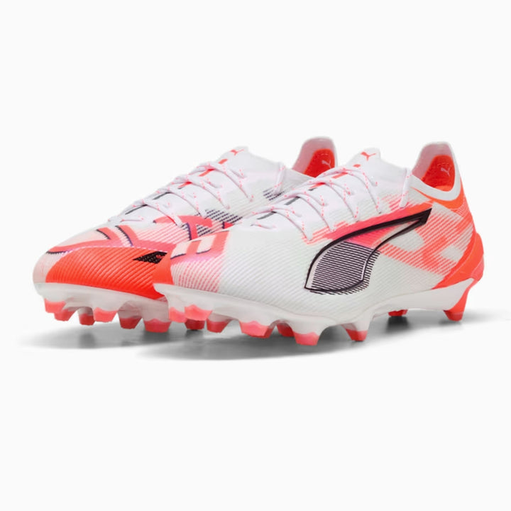 Puma Ultra 5 Ultimate FG Women's - BLACK / WHITE / GLOWING RED