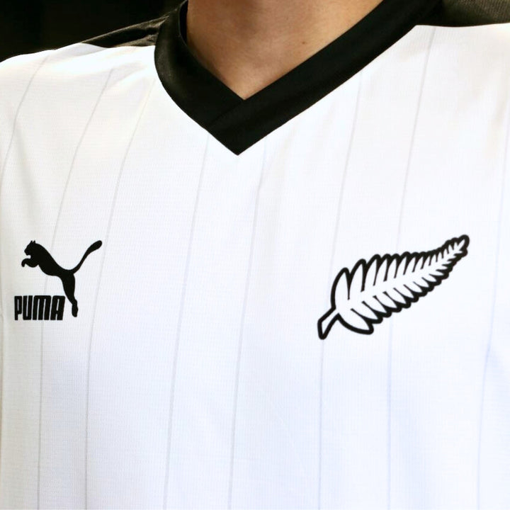 New Zealand Football Fan Shirt - Mens - WHITE