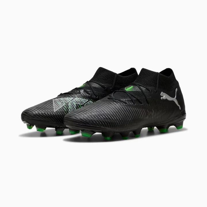 Puma Future 8 Pro FG/AG - BLACK/SILVER/FURO - GREEN