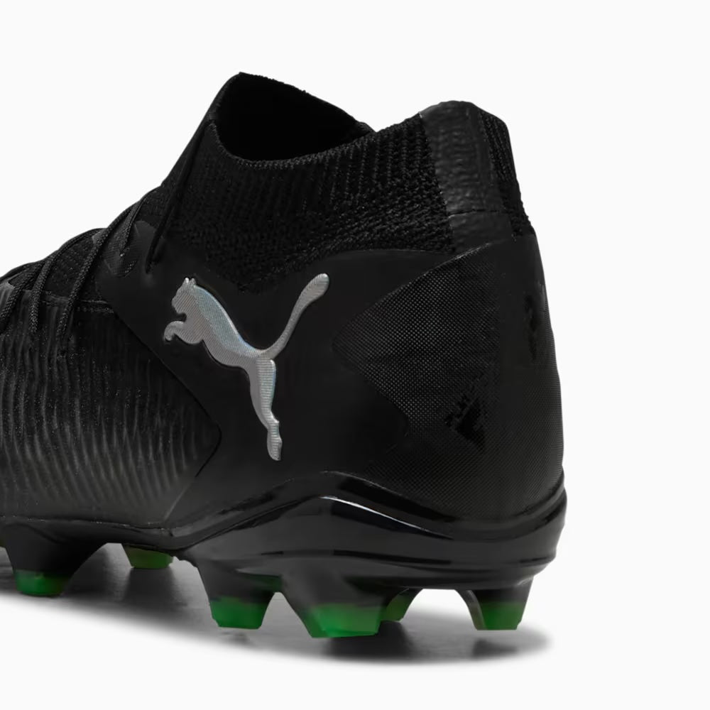 Puma Future 8 Pro FG/AG - BLACK/SILVER/FURO - GREEN