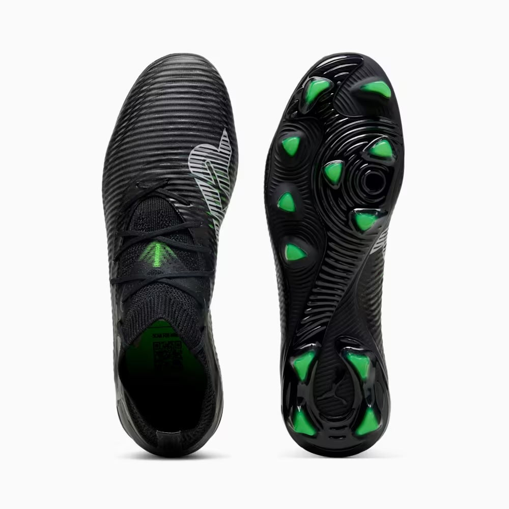 Puma Future 8 Pro FG/AG - BLACK/SILVER/FURO - GREEN