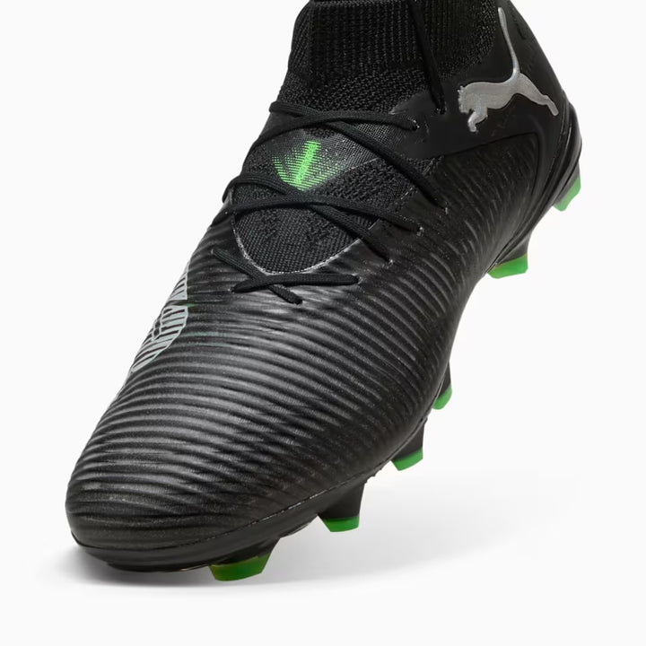 Puma Future 8 Pro FG/AG - BLACK/SILVER/FURO - GREEN