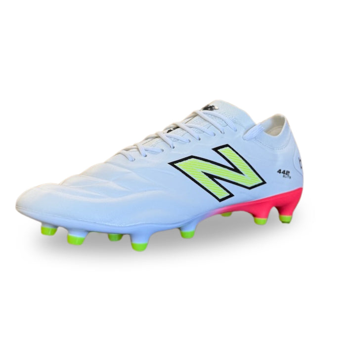 New Balance 442 Elite FG V2 Boots - WHITE