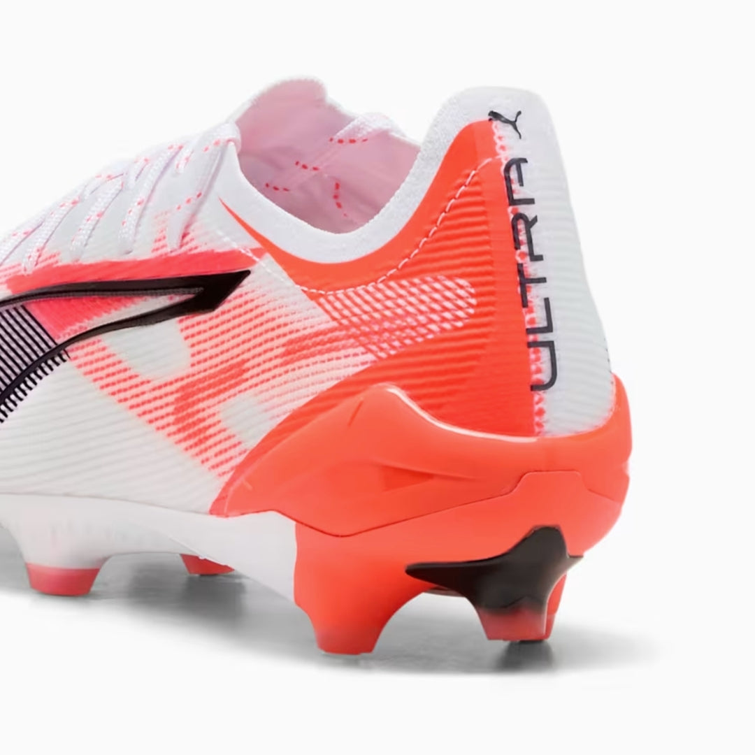 Puma Ultra 5 Ultimate FG - WHITE / BLACK / GLOWING RED