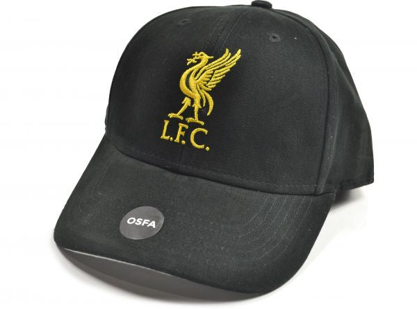 Liverpool Liverbird Cap - BLACK/GOLD