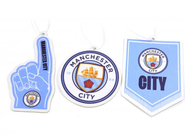 Manchester City Three Pack Air Freshener