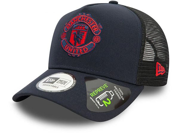 Manchester United New Era Seasonal Repreve Cap - NAVY