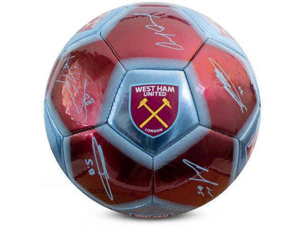 West Ham United #COYI Signature Football - MAROON/BLUE