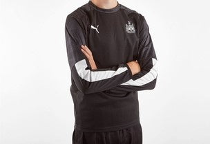 Newcastle United Shirt Juniors - BLACK/WHITE