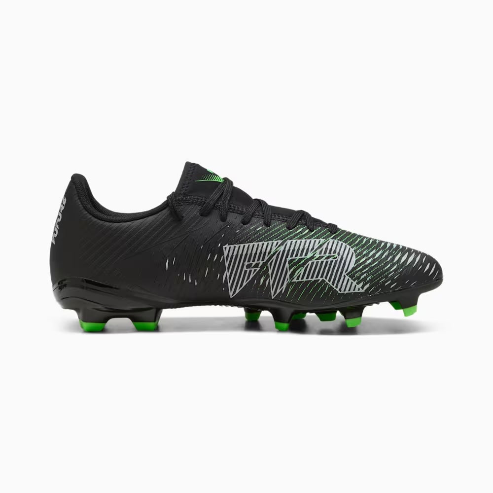 Puma Future 8 Play FG/AG - BLACK/SILVER/FLUO-GREEN