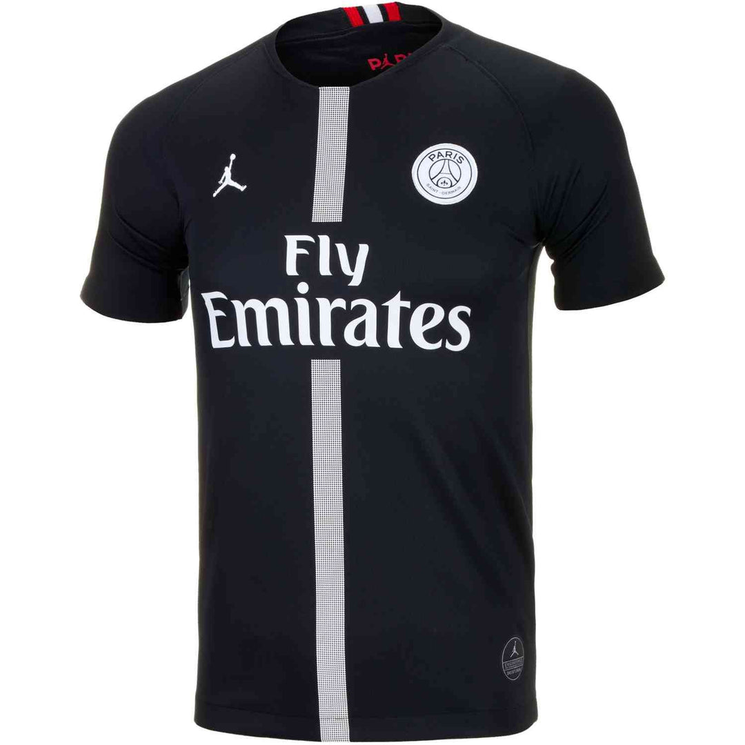 2018/19  PSG x Jordan Stadium Jersey 'NEYMAR JR 10' on back - BLACK