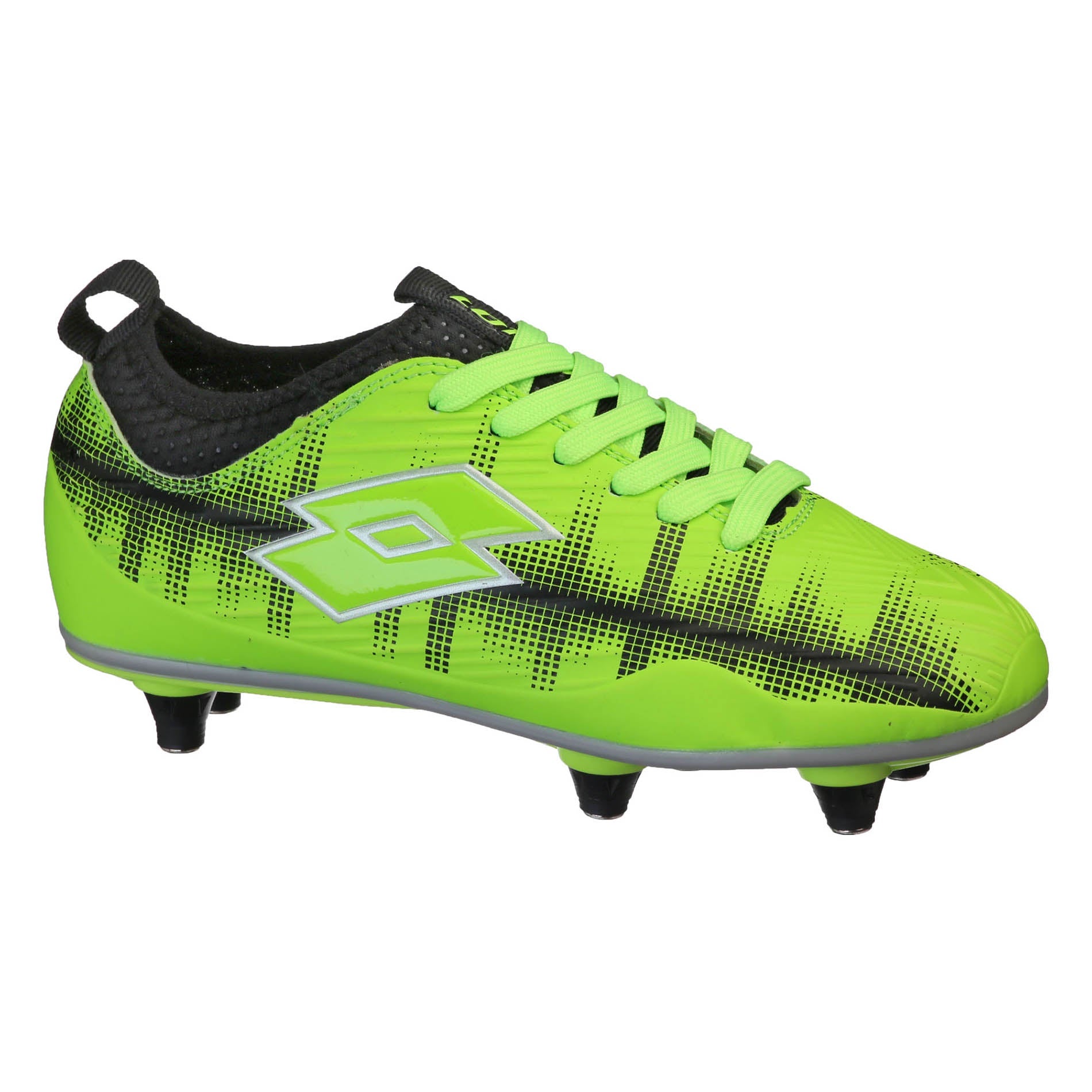 Lotto EVO SG Jnr Green Black Soccer United NZ