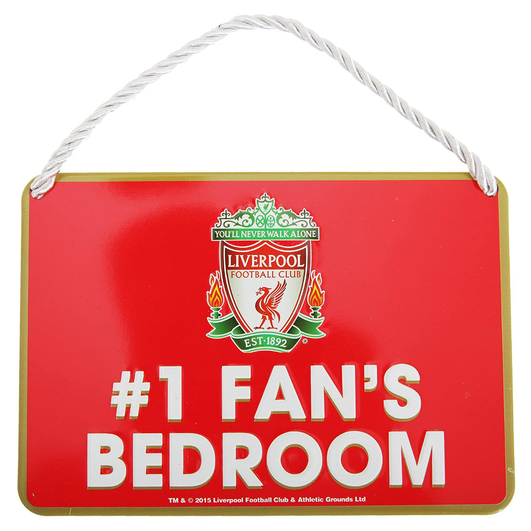 Liverpool No. 1 Fan Bedroom Sign