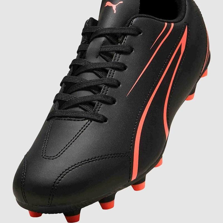 Puma Vitoria FG/AG - BLACK/GLOWING-RED