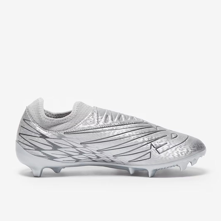 New Balance Furon V7 Dispatch Junior Football Boots - SILVER