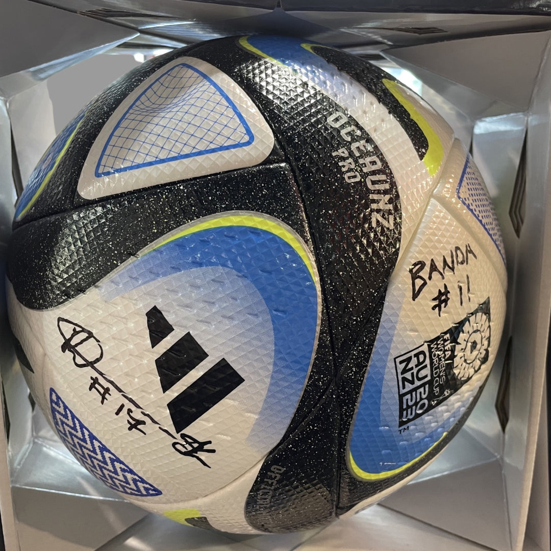 Zambia FIFA WWC 2023 OCEAUNZ Official Match Ball - SIGNED