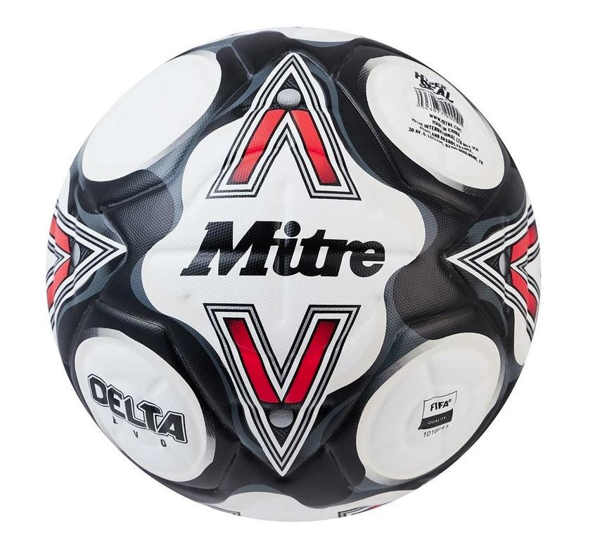 Mitre Delta Evo - WHITE/BLACK/RED