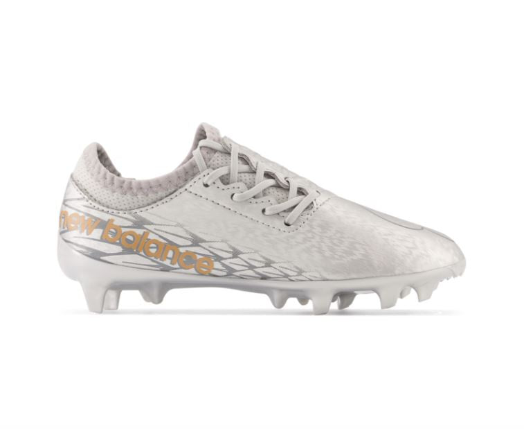 New Balance Furon V7 Dispatch Junior Football Boots - SILVER