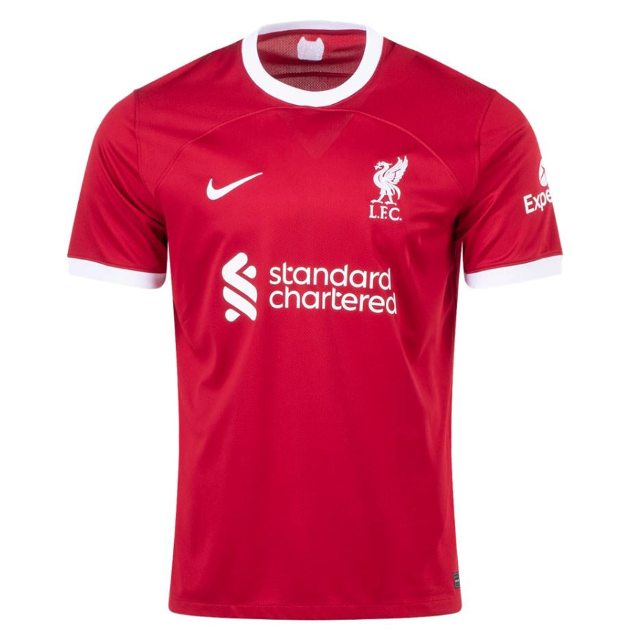 Liverpool FC Mens 2023/24 Home Jersey - RED/WHITE